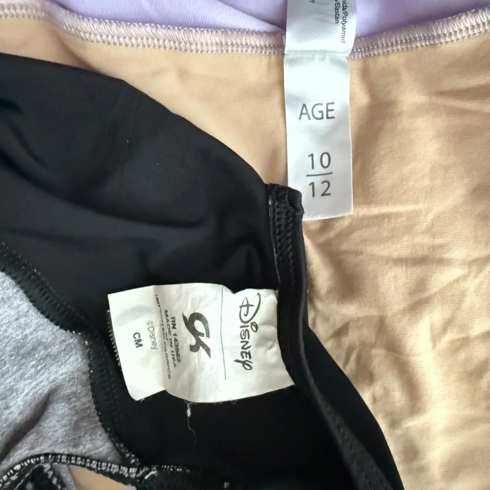 Disney GK + Wear Moi Kids Leotard/Gymnastics/Dance Suit Size 8/10-12